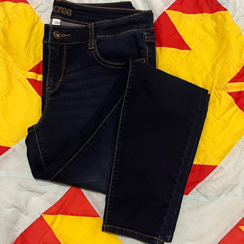 Decree Women's Dark Blue Skinny Jeans